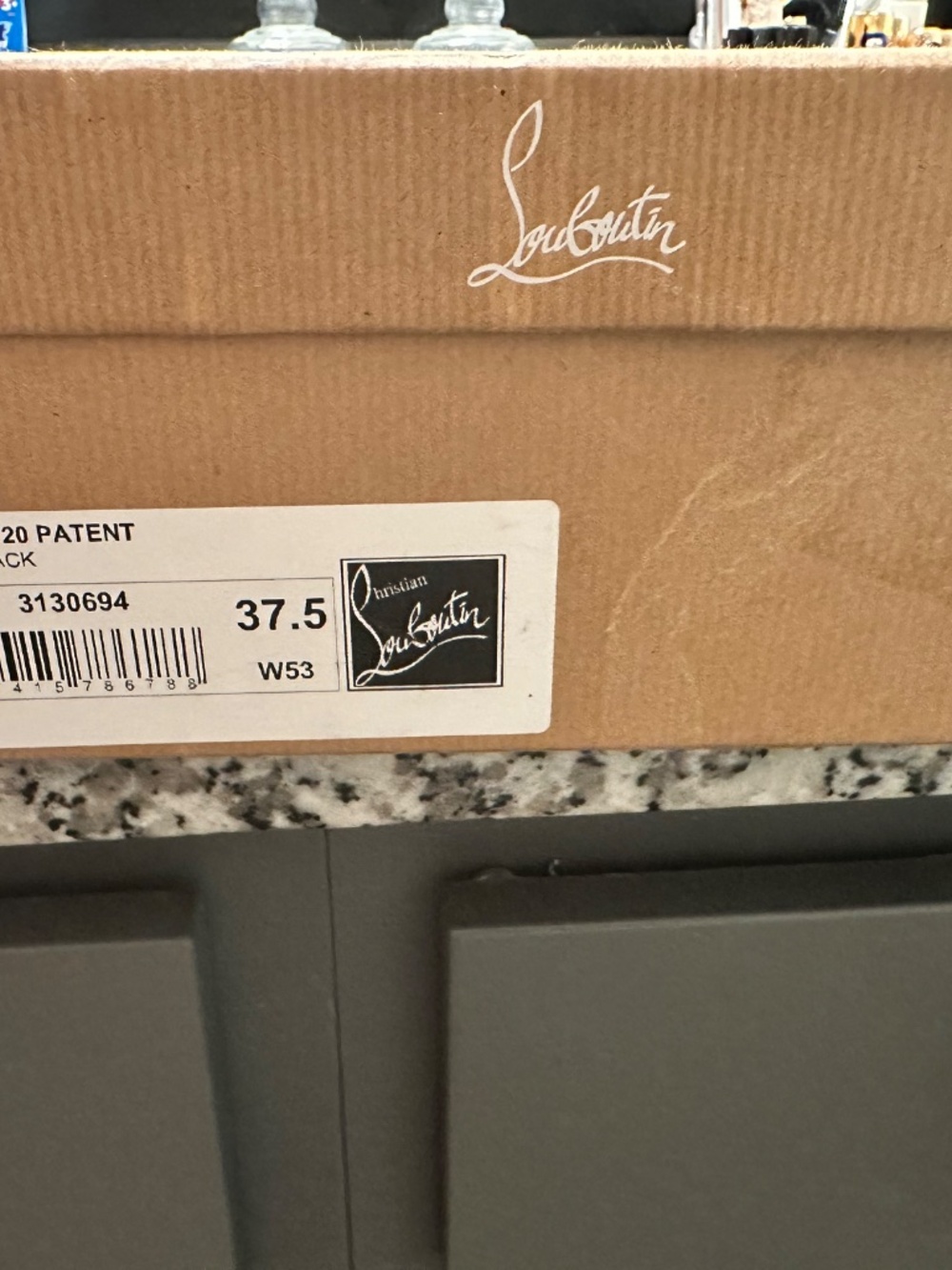 AUTHENTIC Christian Louboutin Heels never worn with box & dust bag - Picture 7 of 8